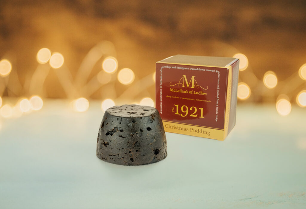 The 1921 - Christmas Pudding - McLellans of Ludlow-small with boxes