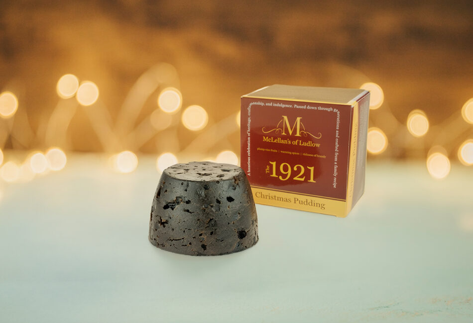 The 1921 - Christmas Pudding - McLellans of Ludlow-small with boxes