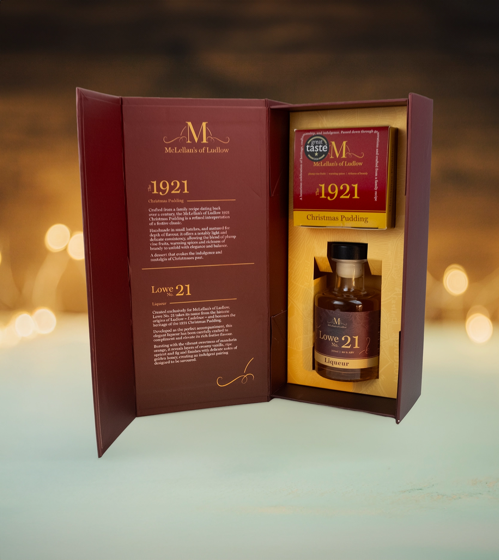 McLellans - Gift Box - open showing content
